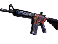 M4A4 | 龍王 (Dragon King) (Well-Worn)