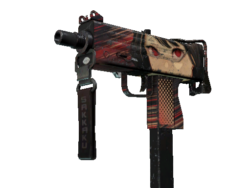 StatTrak™ MAC-10 | Sakkaku (Battle-Scarred)