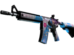 StatTrak™ M4A4 | Temukau (Well-Worn)