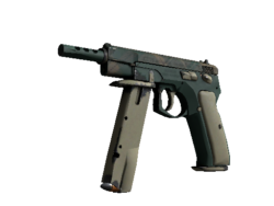 CZ75-Auto | Green Plaid (Well-Worn)