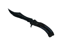 ★ StatTrak™ Butterfly Knife | Night (Field-Tested)