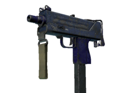 Souvenir MAC-10 | Indigo (Battle-Scarred)