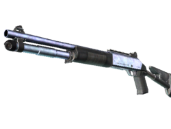 Souvenir XM1014 | Blue Steel (Well-Worn)