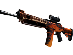 StatTrak™ SG 553 | Tiger Moth (Factory New)