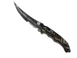 ★ Flip Knife | Black Laminate (Field-Tested)