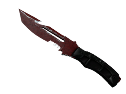 ★ Survival Knife | Crimson Web (Battle-Scarred)