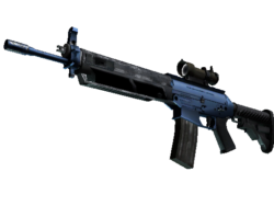 SG 553 | Anodized Navy (Minimal Wear)