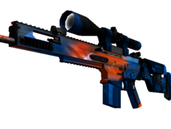 StatTrak™ SCAR-20 | Cardiac (Field-Tested)