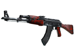 StatTrak™ AK-47 | Red Laminate (Well-Worn)