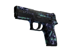 Souvenir P250 | Digital Architect (Battle-Scarred)