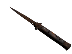 ★ StatTrak™ Stiletto Knife | Rust Coat (Battle-Scarred)