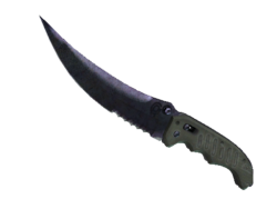 ★ Flip Knife | Blue Steel (Battle-Scarred)