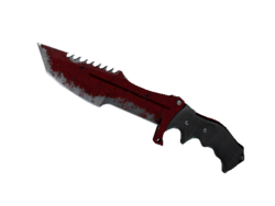 ★ Huntsman Knife | Crimson Web (Battle-Scarred)