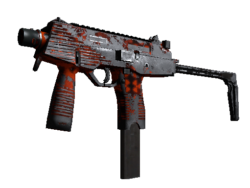 MP9 | Setting Sun (Battle-Scarred)