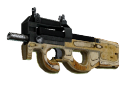 StatTrak™ P90 | Shapewood (Battle-Scarred)