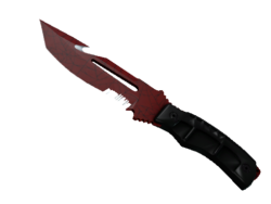 ★ StatTrak™ Survival Knife | Crimson Web (Minimal Wear)