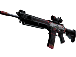 StatTrak™ SG 553 | Cyberforce (Minimal Wear)