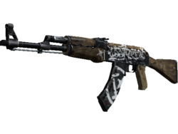 StatTrak™ AK-47 | Wasteland Rebel (Well-Worn)