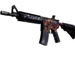 StatTrak™ M4A4 | 龍王 (Dragon King) (Battle-Scarred)