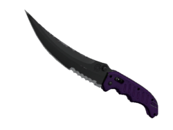 ★ StatTrak™ Flip Knife | Ultraviolet (Well-Worn)