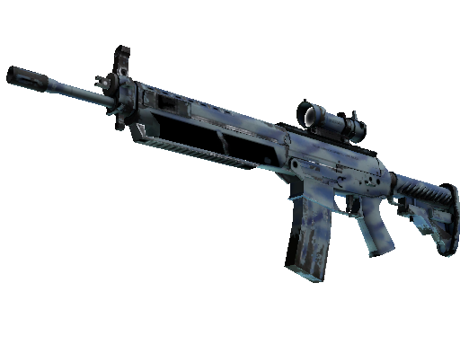 SG 553 | Wave Spray (Well-Worn)