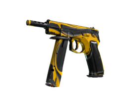 CZ75-Auto | Yellow Jacket (Battle-Scarred)