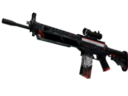 SG 553 | Cyrex (Battle-Scarred)