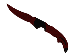 ★ Falchion Knife | Crimson Web (Minimal Wear)