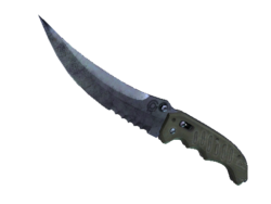 ★ StatTrak™ Flip Knife | Blue Steel (Minimal Wear)