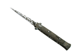 ★ Stiletto Knife | Safari Mesh (Battle-Scarred)