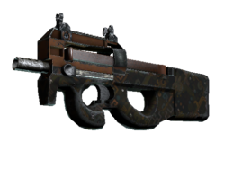 Souvenir P90 | Ancient Earth (Well-Worn)