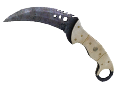 ★ Talon Knife | Blue Steel (Battle-Scarred)