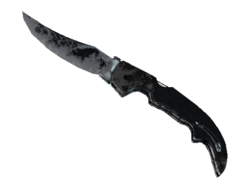 ★ StatTrak™ Falchion Knife | Night (Battle-Scarred)