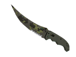 ★ StatTrak™ Flip Knife | Boreal Forest (Minimal Wear)