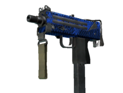 StatTrak™ MAC-10 | Lapis Gator (Field-Tested)