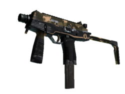 StatTrak™ MP9 | Black Sand (Well-Worn)