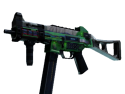 StatTrak™ UMP-45 | Plastique (Well-Worn)