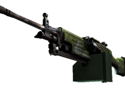 StatTrak™ M249 | Aztec (Well-Worn)