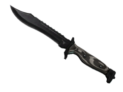 ★ Bowie Knife | Black Laminate (Well-Worn)