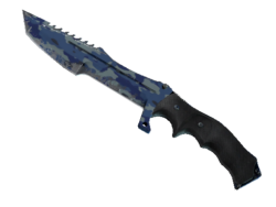 ★ StatTrak™ Huntsman Knife | Bright Water (Well-Worn)