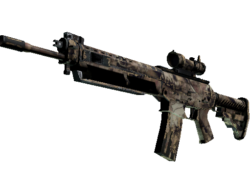 Souvenir SG 553 | Bleached (Well-Worn)