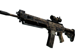 Souvenir SG 553 | Bleached (Battle-Scarred)