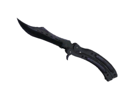 ★ Butterfly Knife | Blue Steel (Battle-Scarred)