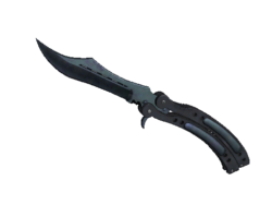 ★ Butterfly Knife | Blue Steel (Minimal Wear)