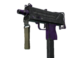 StatTrak™ MAC-10 | Ultraviolet (Battle-Scarred)