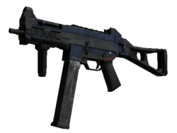 Souvenir UMP-45 | Indigo (Battle-Scarred)