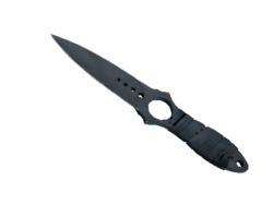 ★ StatTrak™ Skeleton Knife | Night Stripe (Well-Worn)