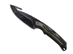 ★ StatTrak™ Gut Knife | Black Laminate (Minimal Wear)