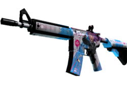 StatTrak™ M4A4 | Temukau (Minimal Wear)