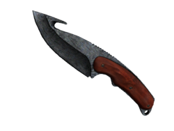 ★ Gut Knife | Damascus Steel (Battle-Scarred)